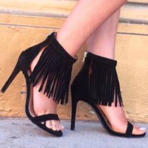 Steve Madden fringe Heels